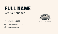 Automobile Detailing Maintenance Business Card Image Preview