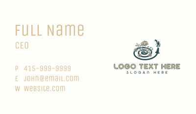 Flower Hose Gardening Business Card Image Preview