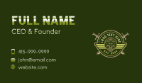 Skull Military Sword Business Card Design