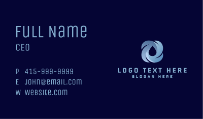 Rain Storm Water Droplet  Business Card Image Preview