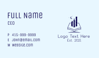 City Library Book  Business Card Image Preview