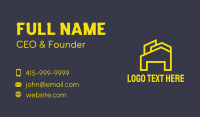 Storage Facility Building  Business Card Design