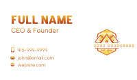 Roof Builder Contractor Business Card Image Preview