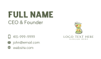 Fresh Hourglass Grocery Business Card Image Preview