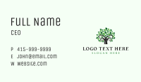 Wellness Human Tree Business Card Image Preview
