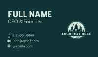 Forest House Tree Business Card Design