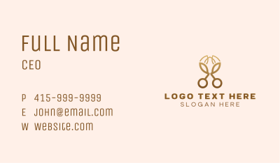 Scissors Seamstress Shears Business Card Image Preview