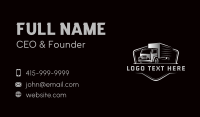 Truck Forwarding Logistics Business Card Preview