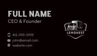 Truck Forwarding Logistics Business Card Image Preview