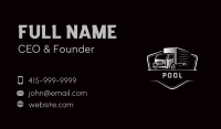 Truck Forwarding Logistics Business Card Image Preview