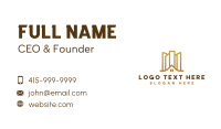 Building Contractor Realty Business Card Design