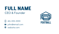 Blue Housing Construction Business Card Image Preview