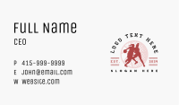 Basketball Women League Business Card Image Preview