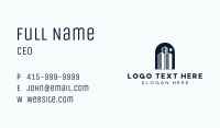 High Tower Building Business Card Image Preview