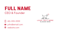 Simple Dog Love Business Card Image Preview