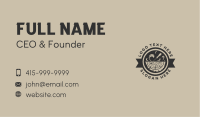 Wood Carpentry Chisel Business Card Image Preview