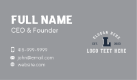 Sporty Team Lettermark Business Card Image Preview