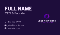 Cyber Human Innovation Business Card Design