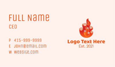 Fire Family Counseling  Business Card Image Preview