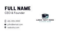 Shuttle Bus Transportation Business Card Image Preview