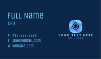 3d Water Digital Technology  Business Card Image Preview