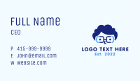 Genius Nerd Programmer Business Card Image Preview