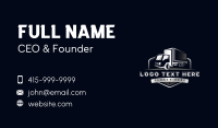 Truck Logistics Freight Business Card Preview