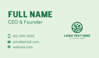 Natural Farm Hill Business Card Preview