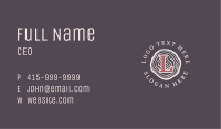 Generic Woodwork Shop Business Card Image Preview