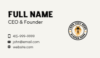 Bee Insect Honeycomb Business Card Preview