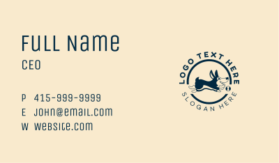 Dog Ball Pet Shop Business Card Image Preview