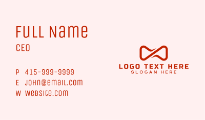 Red Loop Consulting Business Card Image Preview