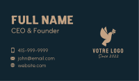 Peace Olive Dove  Business Card Image Preview