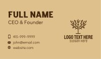 Brown Tree Park  Business Card Image Preview