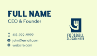 Blue Fork Restaurant  Business Card Image Preview