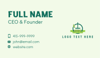 Lawn Care Badge Business Card Image Preview