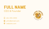 Cute Cat Yarn Business Card Image Preview