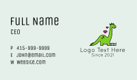 Dinosaur Toy Store  Business Card Image Preview