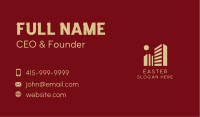Building Sun Property Business Card Image Preview