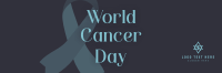 World Cancer Day Awareness Twitter Header Design