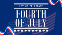 4th of July Greeting Facebook Event Cover Design