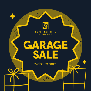 Garage Sale Ad Instagram post Image Preview