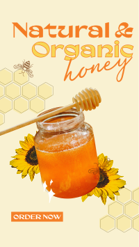 Delicious Organic Pure Honey YouTube short Image Preview