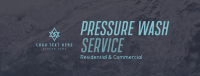 Pressure Wash Business Facebook cover Image Preview