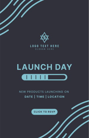 Loading Tech Launch Invitation Image Preview