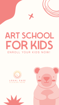 Art Class For Kids Instagram story Image Preview