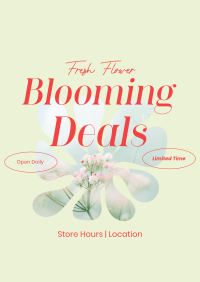 Fresh Flower Deals Poster Image Preview