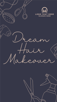 Beauty Salon Services Instagram Reel Design